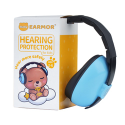 Earmor - Pasywne ochronniki słuchu dla dzieci - Baby Blue - K01