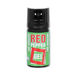 Gaz pieprzowy Defence Red Pepper - Żel - Strumień - 40 ml - 10040-S
