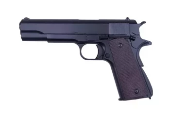 Kj Works - Replika pistoletu KP-1911 - Green gas - Czarna - KJW-02-001354