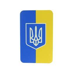 M-Tac - Naszywka - Flaga Ukrainy z Herbem 80x50mm - Pionowa - 51304099