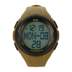 M-Tac - Zegarek taktyczny z krokomierzem - Coyote - 50001005