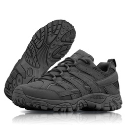 Merrell - Niskie buty wojskowe Moab 2 Tactical Shoe - Czarny - J15861