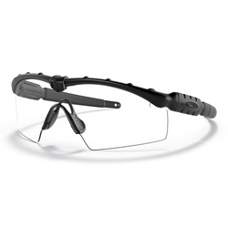 Oakley - Okulary balistyczne Standard Issue M Frame 2.0 Industrial - Matte Black - Przezroczyste soczewki - OO9213-04