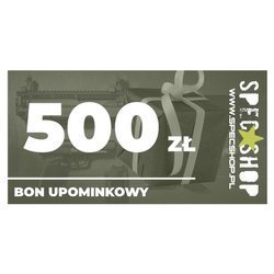 SpecShop.pl - Bon upominkowy o wartości 500 zł