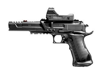 Umarex - Pistolet wiatrówka RaceGun Set z kolimatorem - 4,5 mm - 5.8161-1