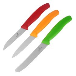 Victorinox - Zestaw noży kuchennych Swiss Classic - 3 elementy - 6.7116.32