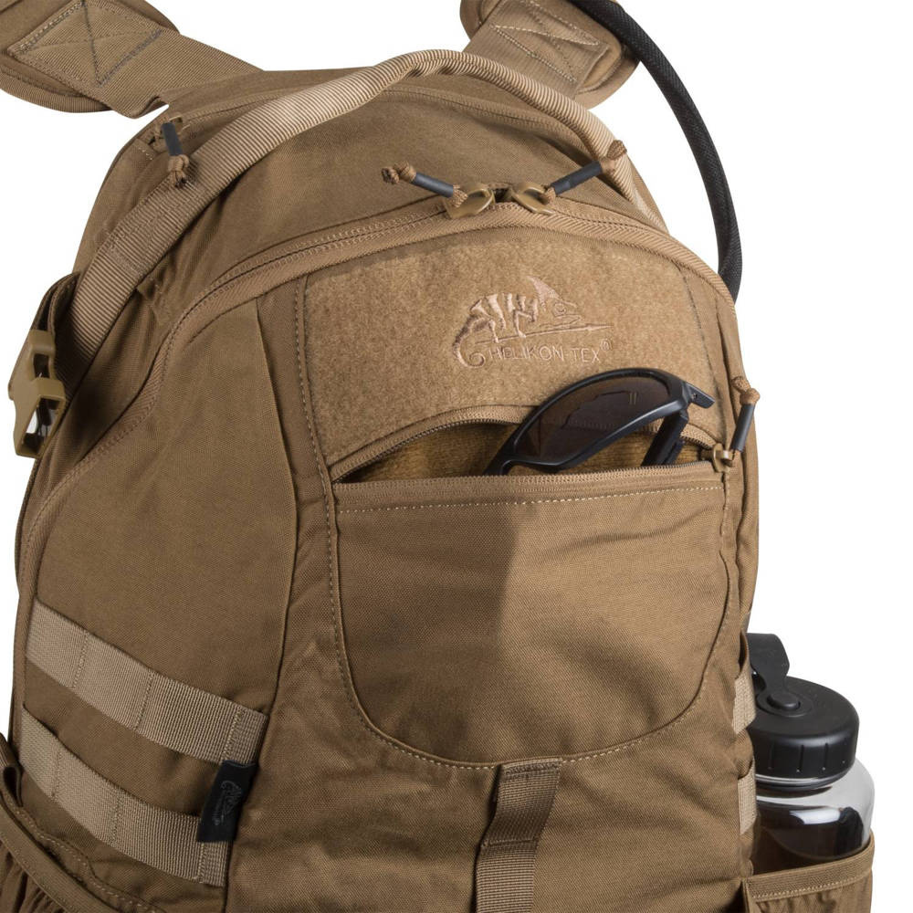 Helikon-Tex RAIDER Rucksack – 20 Liter, Cordura®, Erdbraun, Mit Modularer Innenausstattung