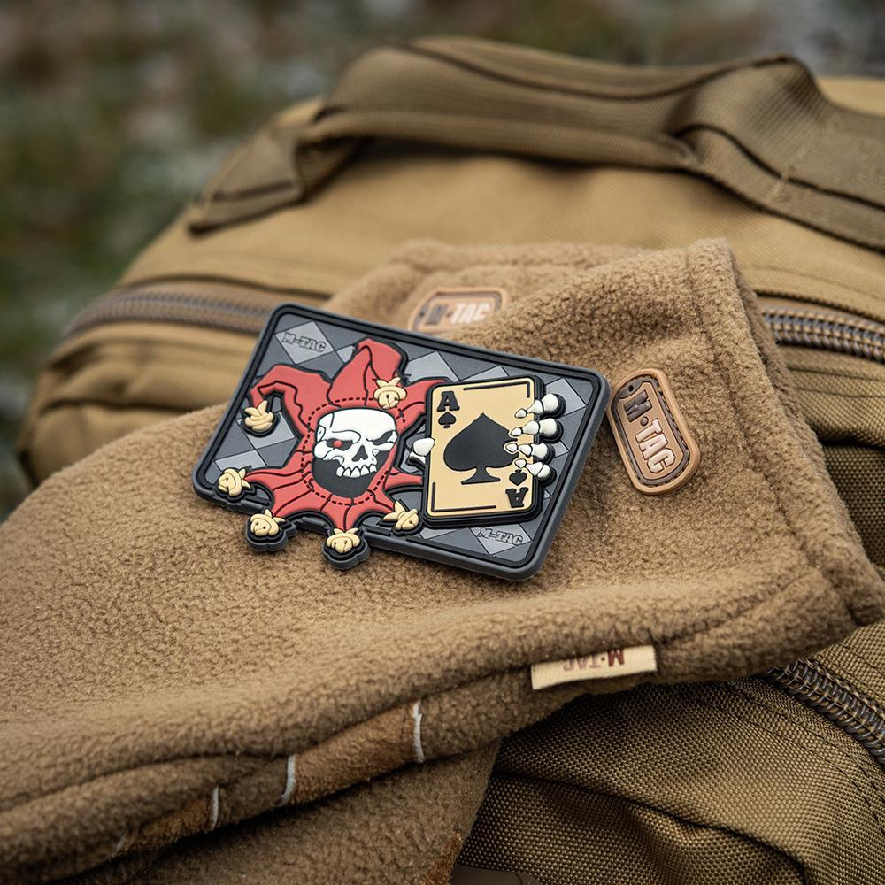 M-Tac Cat Eyes Soft Patch - Military Equipment Tactical Moral Patch - Army Combat Hook and Loop Patches (Ranger Green/GID