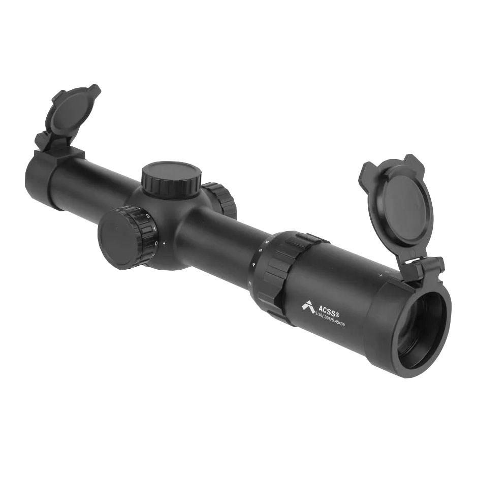 Mirino Ottico Primary Arms PA1 SLX 6 - 1-6x24, Reticolo ACSS Raptor, Calibro 5.56/.308, Nero - 2