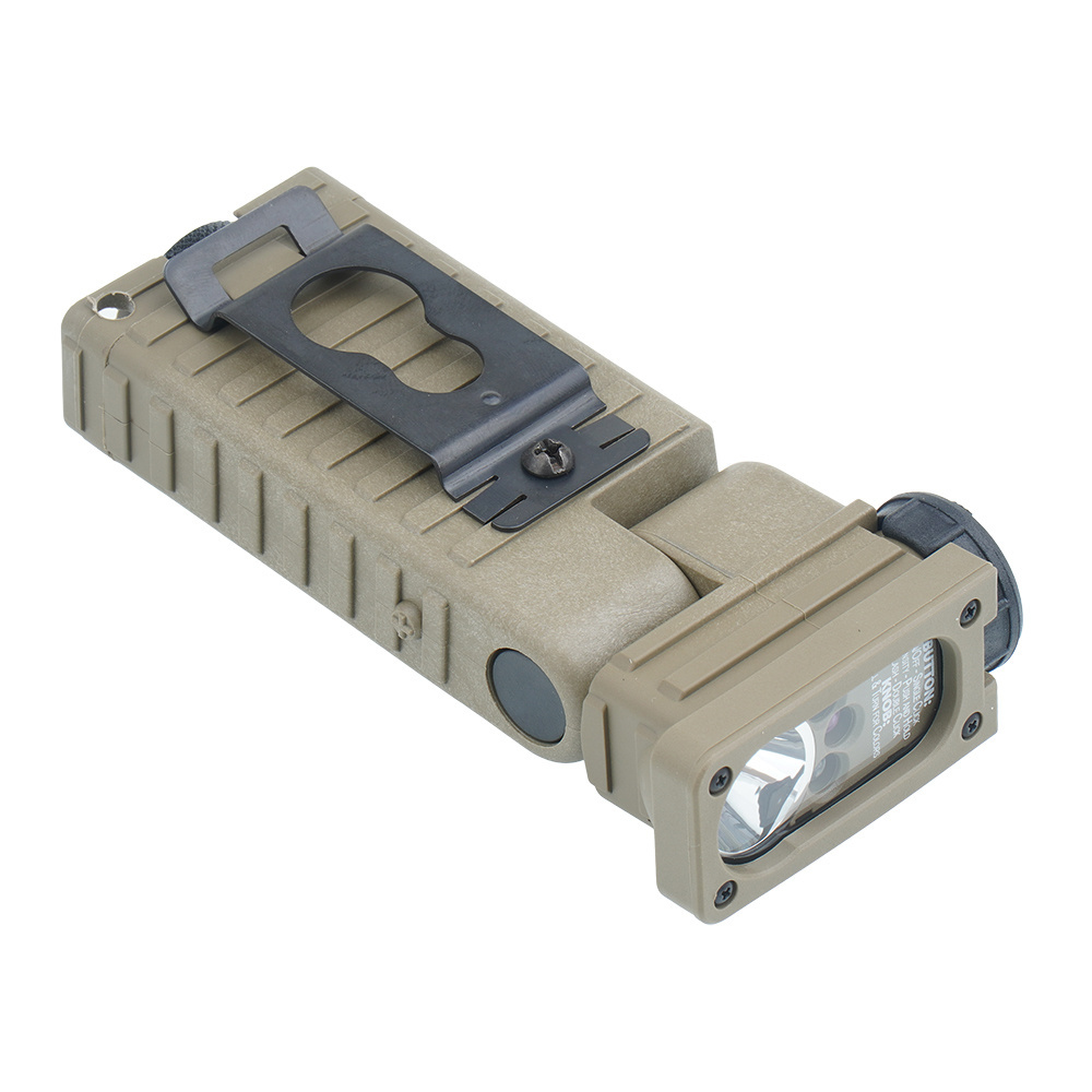 2 Linternas Tácticas Streamlight Sidewinder 14032 – Edición Militar Coyote, Ideales Para Outdoor