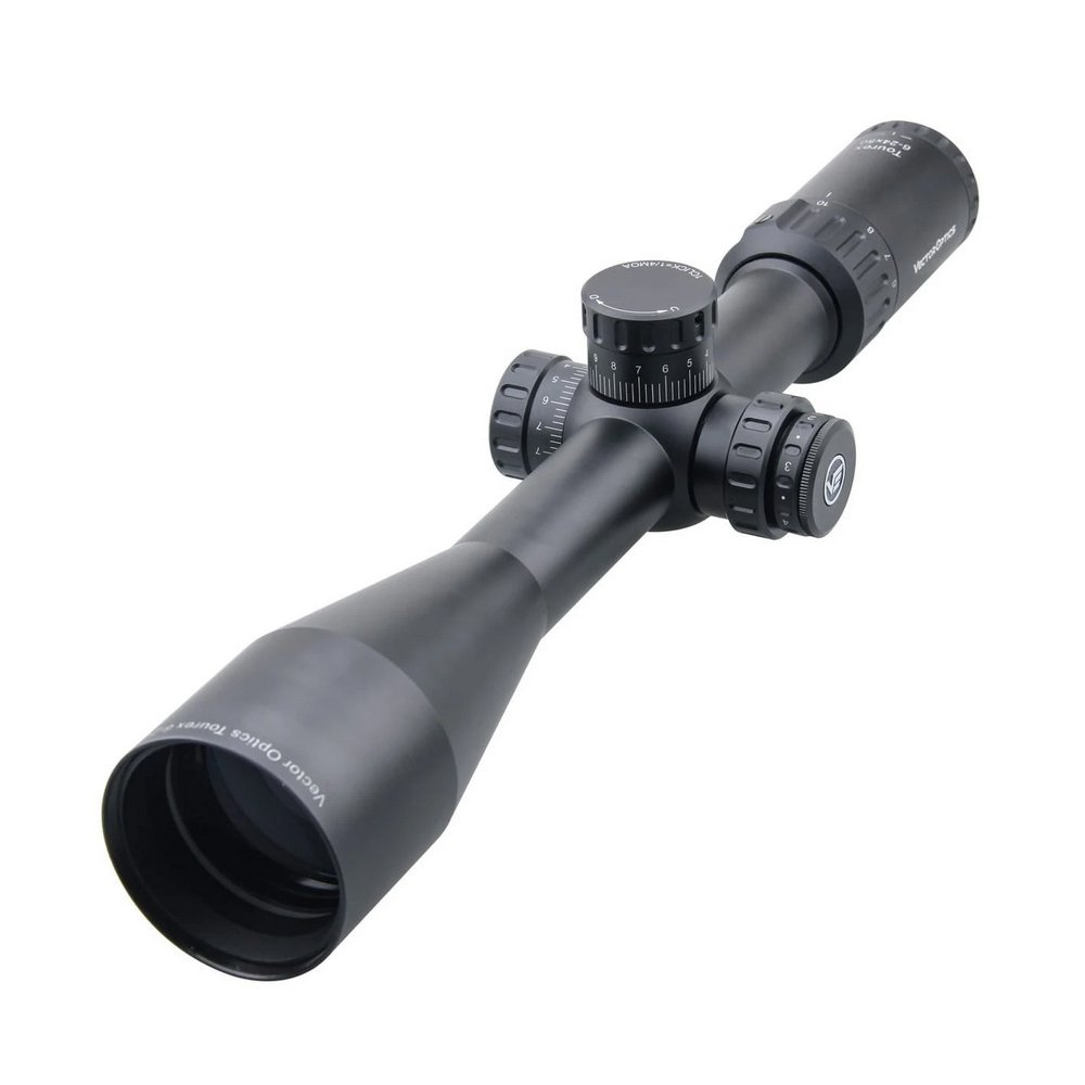 Cannocchiale Da Caccia Vector Optics Marksman 6-24x50 FFP - Con Reticolo VPA-MF E Anelli - Foto 11