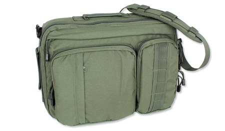 101 Inc. - Torba / Plecak na laptopa Tactical Laptop Bag - Zielony OD