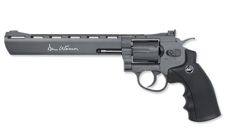 ASG - Replika rewolweru Dan Wesson 8'' Revolver - Black - 16182 - Pistolety ASG CO2