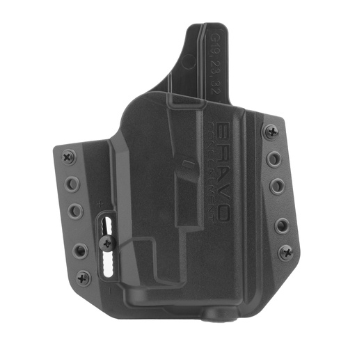 Bravo Concealment - Kabura OWB do pistoletu Glock, Shadow Systems MR920 z latarką TLR-7A - Prawa - Polimerowa - BC30-1010 - Kabury na pas