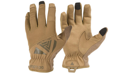 Direct Action - Rękawice taktyczne Light Gloves - Coyote Brown - GL-LGHT-PES-CBR - Rękawice taktyczne