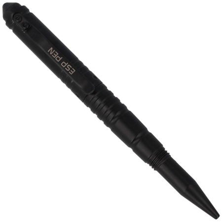 ESP - Długopis taktyczny ze zbijakiem do szyb - Czarny - KBT-03-B - Długopisy i ołówki