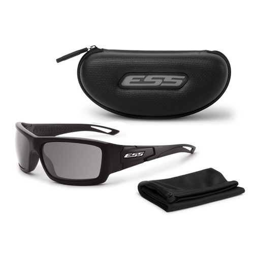 ESS - Okulary balistyczne Credence - Czarne - Przyciemniane Smoke Gray - EE9015-04 - Okulary przeciwsłoneczne