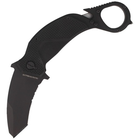 Extrema Ratio - Nóż składany karambit NightMare Black - 04.1000.0454/BLK - Noże z ostrzem składanym