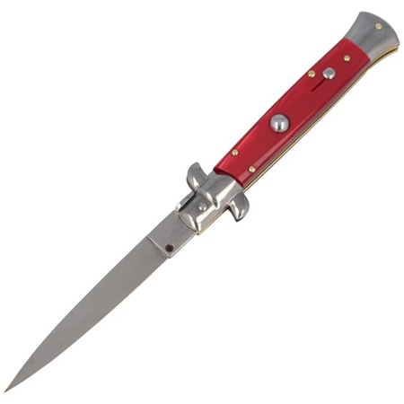 Frank Beltrame - Nóż sprężynowy Stiletto Red 23 cm - FB 23/41 - Noże składane