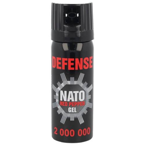 Gaz pieprzowy Defence Nato - Żel - Stożek - 50 ml - 40050-C - Gaz pieprzowy żel