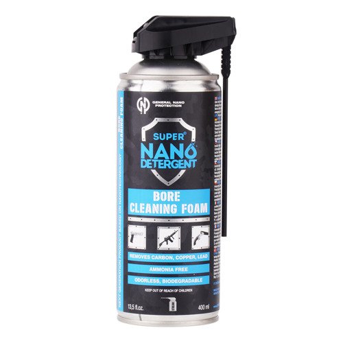General Nano Protection - Pianka do czyszczenia lufy Super Nano Detergent Bore Cleaning Foam - Spray - 400 ml - 502441 - Oleje i smary
