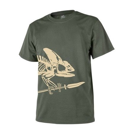 Helikon - Koszulka T-Shirt Full Body Skeleton - Olive Green - TS-FBS-CO-02 - T-shirt