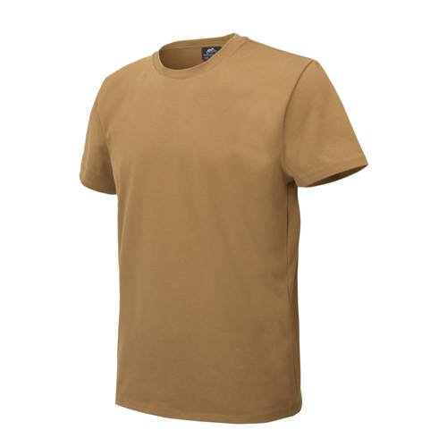 Helikon - Koszulka T-Shirt Slim -  Bawełna organiczna - Coyote - TS-OCS-OS-11 - Koszulki t-shirt