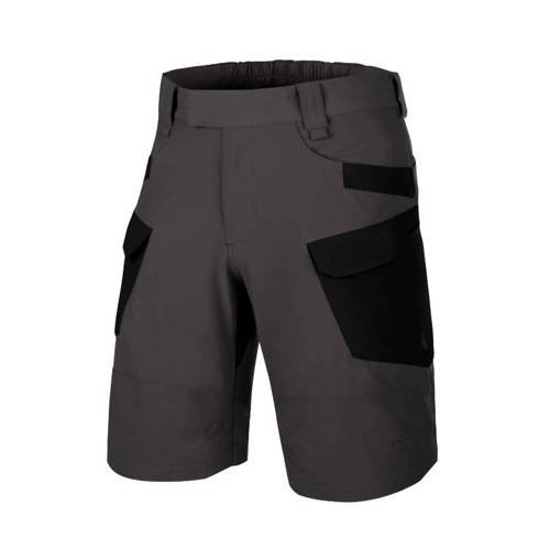 Helikon - Szorty taktyczne Outdoor Tactical Shorts® 11'' - VersaStretch® Lite - Ash Grey / Czarny - SP-OTK-VL-8501A