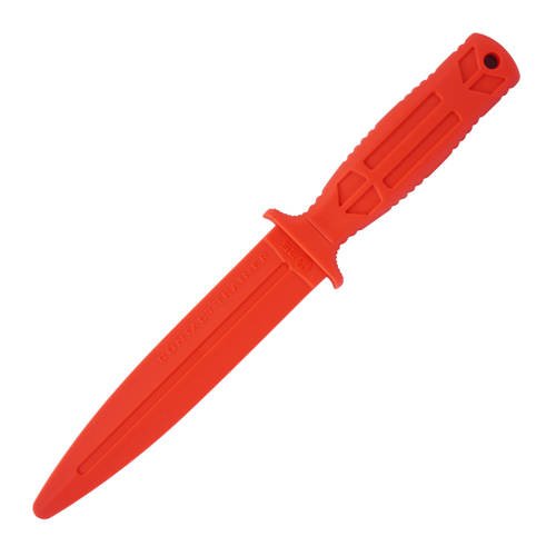 K25 - Nóż treningowy Spear Point - Czerwony - 31994-RO