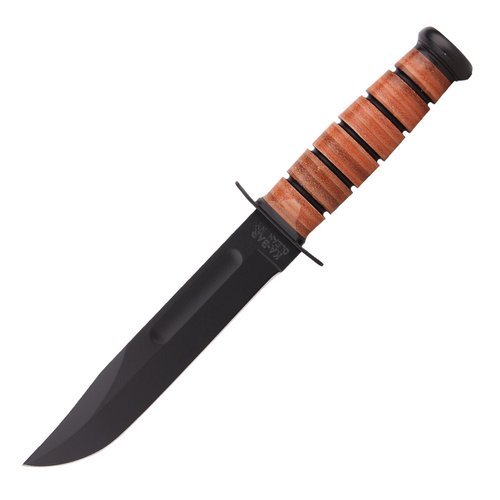 Ka-Bar 1320 - Nóż Single Mark - Pochwa ze skóry - Noże z ostrzem stałym