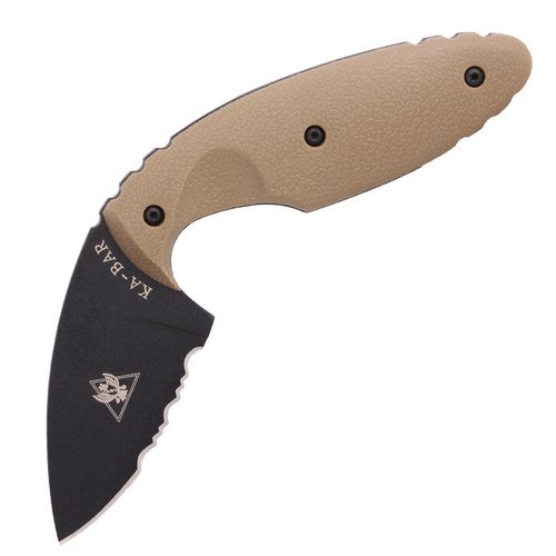 Ka-Bar 1477CB  - TDI Law Enforcement Knife - Coyote Brown - Noże z ostrzem stałym
