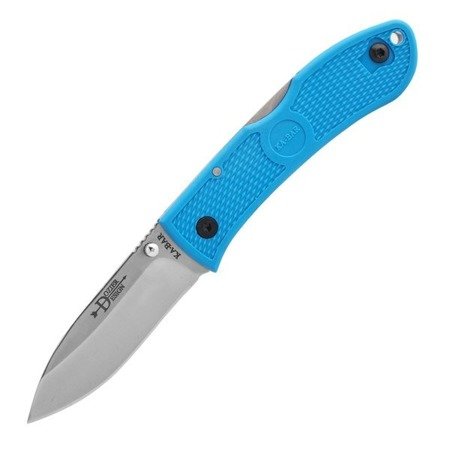 Ka-Bar 4062BL - Nóż składany Dozier Folding Hunter - Niebieski