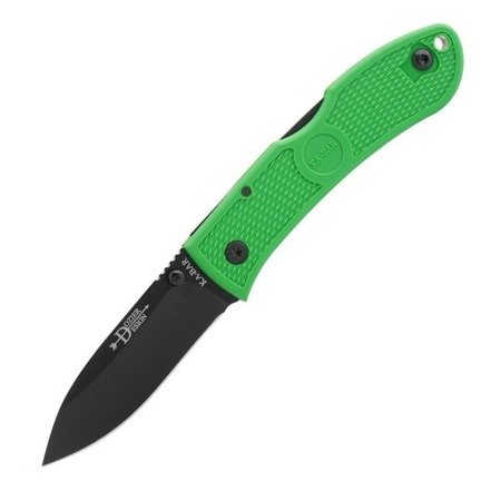 Ka-Bar 4062KG - Nóż składany Dozier Folding Hunter - Kelly Green - Noże składane