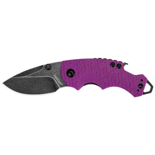 Kershaw - Nóż składany Shuffle Purple - Fioletowy - 8700PURBW  - Noże z ostrzem składanym