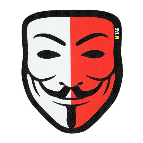 M-Tac - Naszywka Anonymous - Morale Patch - Biało-Czerwony - 51314000 - Pozostałe