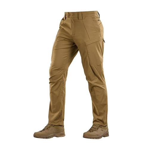 M-Tac - Spodnie trekkingowe Sahara Flex Lite - Coyote - 20064005 - Spodnie bojówki