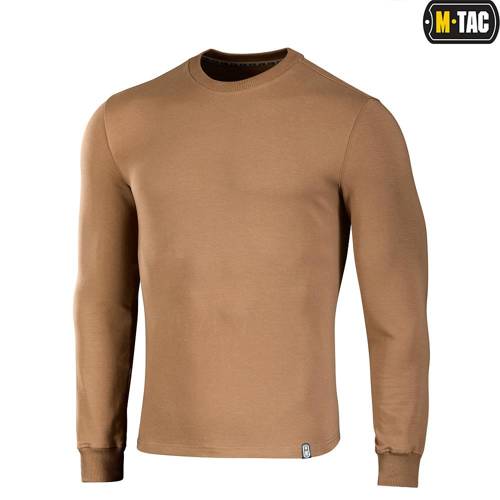 M-Tac - Sweter wojskowy całoroczny 4 Seasons - Coyote Brown - 20044017 - Bluzy wojskowe