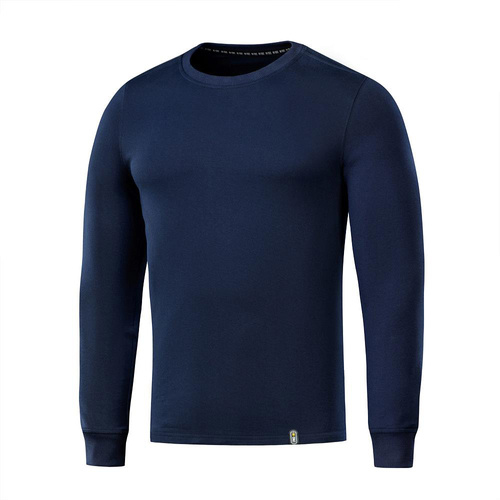 M-Tac - Sweter wojskowy całoroczny 4 Seasons - Niebieski - 20044006 - Bluzy wojskowe