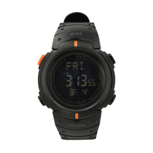M-Tac - Zegarek taktyczny z kompasem - Czarny - 50003002 - Zegarki taktyczne