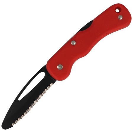 MAC Coltellarie - Nóż ratowniczy Folder - 697 RESCUE 2 RED - Noże z ostrzem składanym