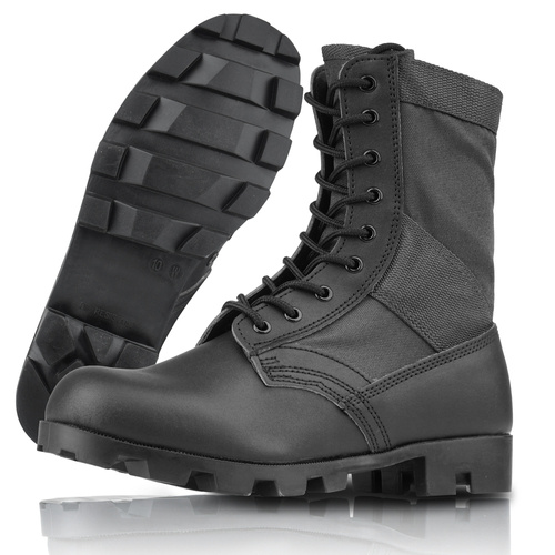 Mil-Tec - Buty wojskowe US Jungle Boots - Czarny - 12826002 - Buty wojskowe