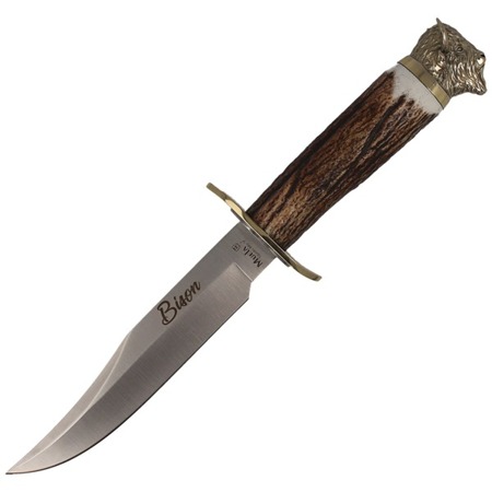 Muela - Nóż Deer Stag 160 mm - Gift Box - Bison-16N - Noże z ostrzem stałym