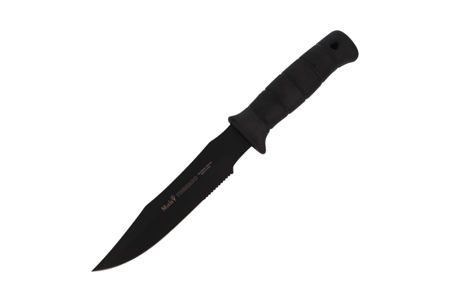 Muela - Nóż Tactical Rubber Handle 180 mm - TORNADO-18N - Noże z ostrzem stałym