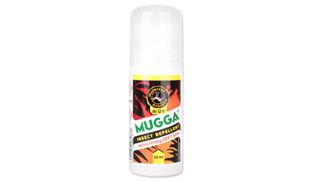Mugga - Preparat na komary i kleszcze STRONG - 50% DEET - Roll-On - 50 ml - 8987