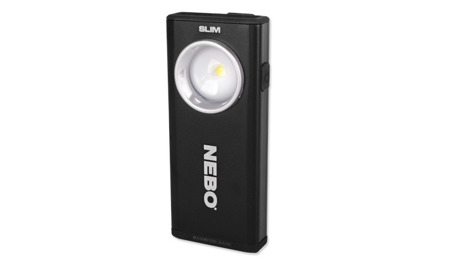 NEBO - Akumulatorowa latarka SLIM Pocket WorkLite - Czarny - NB6694