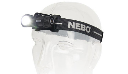 NEBO - Akumulatorowa latarka czołowa / kątowa Rebel - 600 lm - NB6691 - Latarki LED