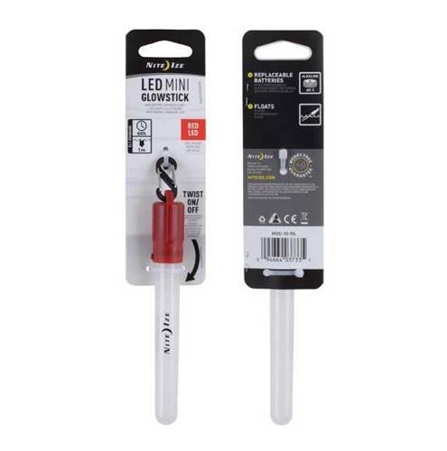 Nite Ize - Marker LED Mini Glowstick - Czerwony - MGS-10-R6 - Lightstick