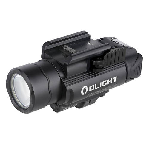 Olight - Latarka taktyczna LED na broń z celownikiem laserowym BALDR IR - 1350 lumenów - Czarna - Latarki taktyczne