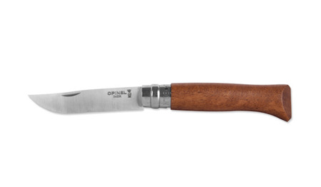 Opinel - Nóż N°8 VRI - Inox - Orzech/Noyer - 002022 - Noże składane
