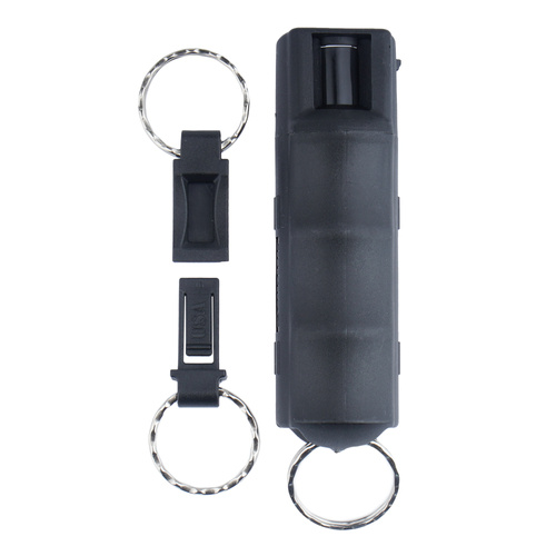 Sabre Red - Gaz pieprzowy Hardcase QR Key Ring - Strumień - 16 ml - HC-14-BK-US-02 - Gaz pieprzowy strumień